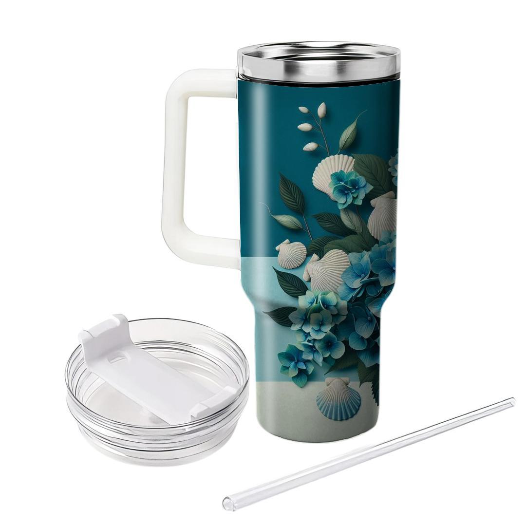 Ocean Breeze Blooms  Tumblers For Gifts