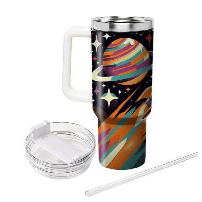 Groovy Space Odyssey  Travel Tumblers
