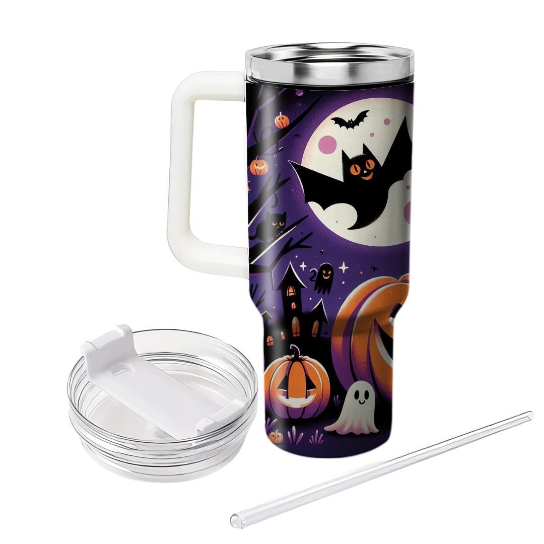 Spooky Halloween Delight  Travel Tumblers