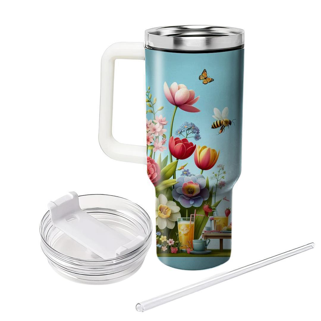 Spring Adventure Bloom  Travel Tumblers