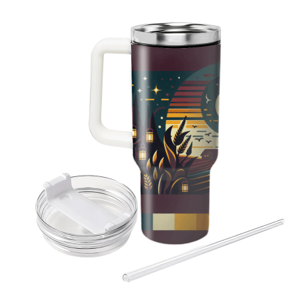 Harvest Moon  Personalized Tumblers