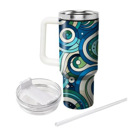 Abstract Spiral Design  Tumblers For Gifts
