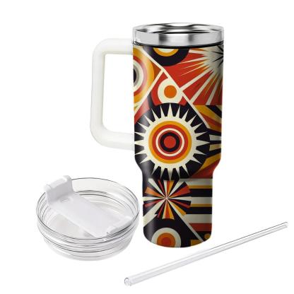 Retro Sunburst Design  Tumblers For Gifts