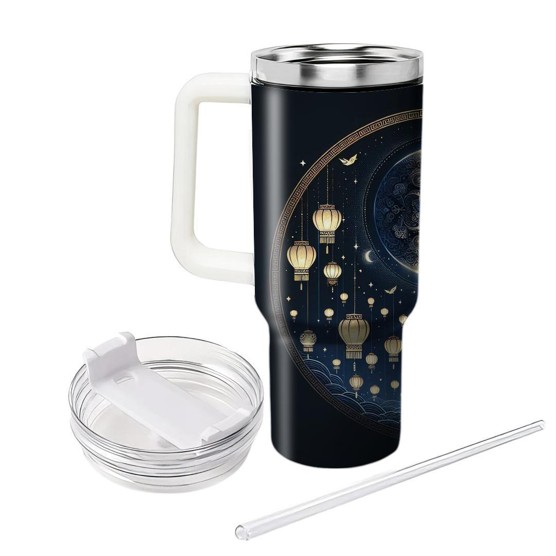 Beneath The Stars - Mid-autumn Reverie  Tumblers With Lids