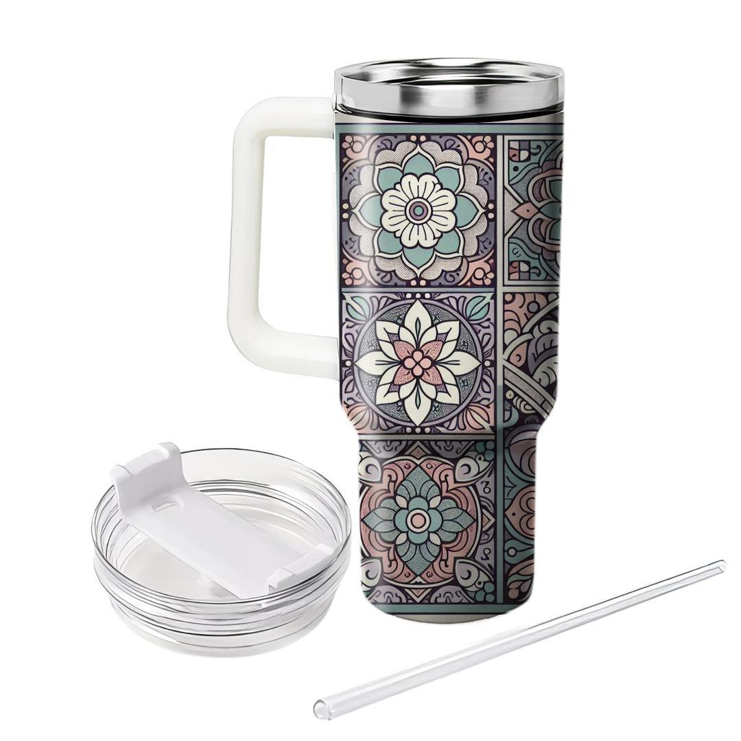 Paisley Pastel Delight  Travel Tumblers