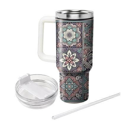Paisley Pastel Delight  Travel Tumblers