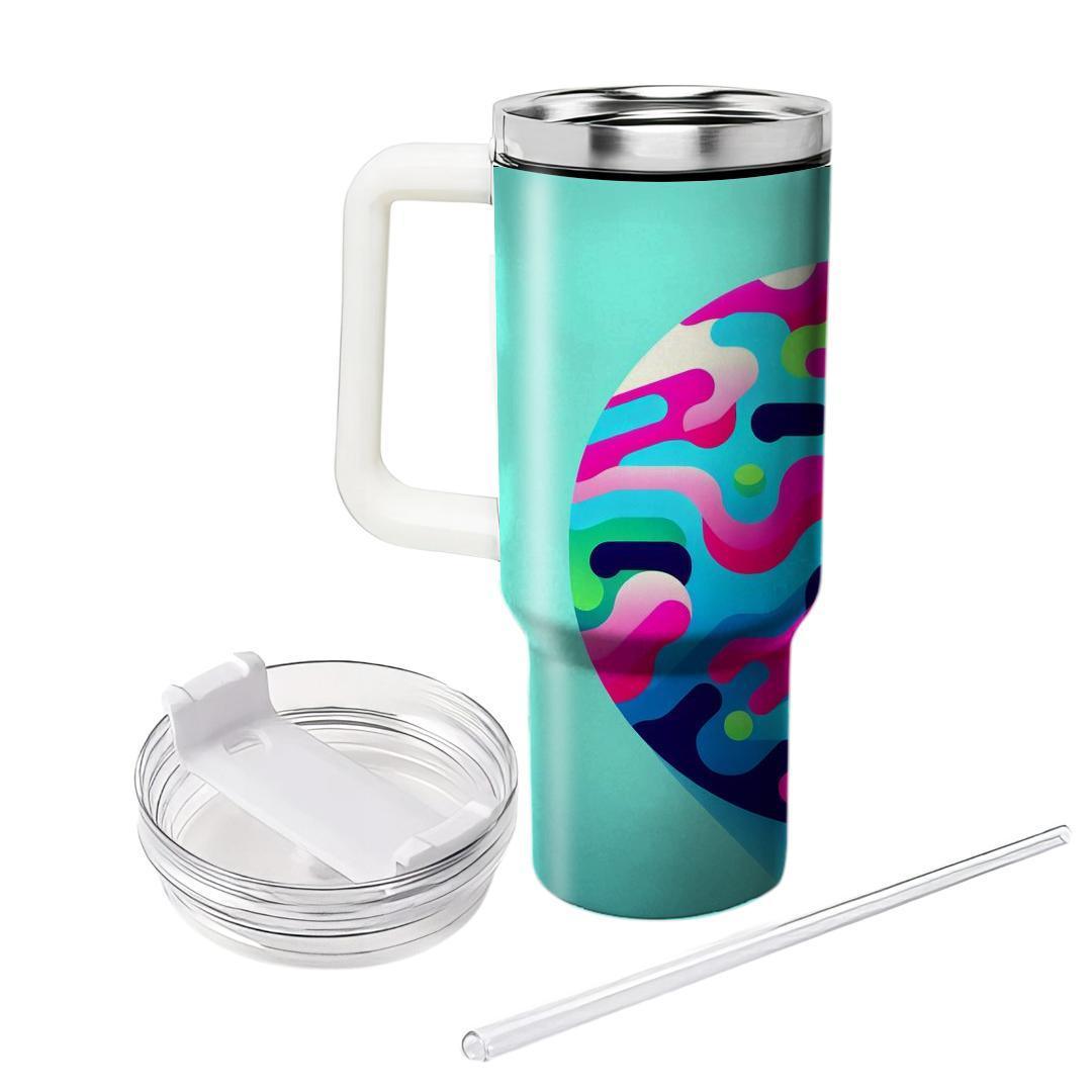 Funky Camo  Personalized Tumblers