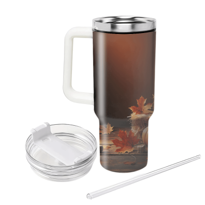 Autumn Rustic Charm  Personalized Tumblers