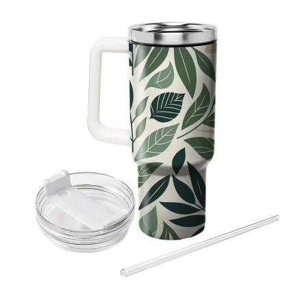 Botanical Leaf Harmony  Tumblers For Gifts