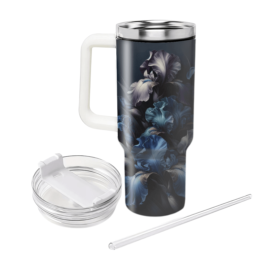 Dramatic Iris Dance  Tumblers With Lids