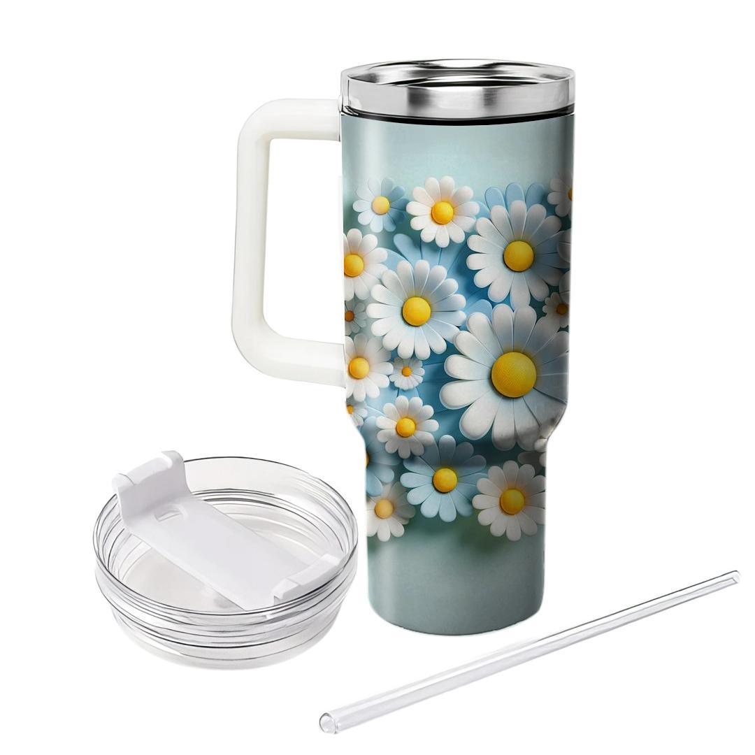 Charming Daisy Dream  Tumbler Cups