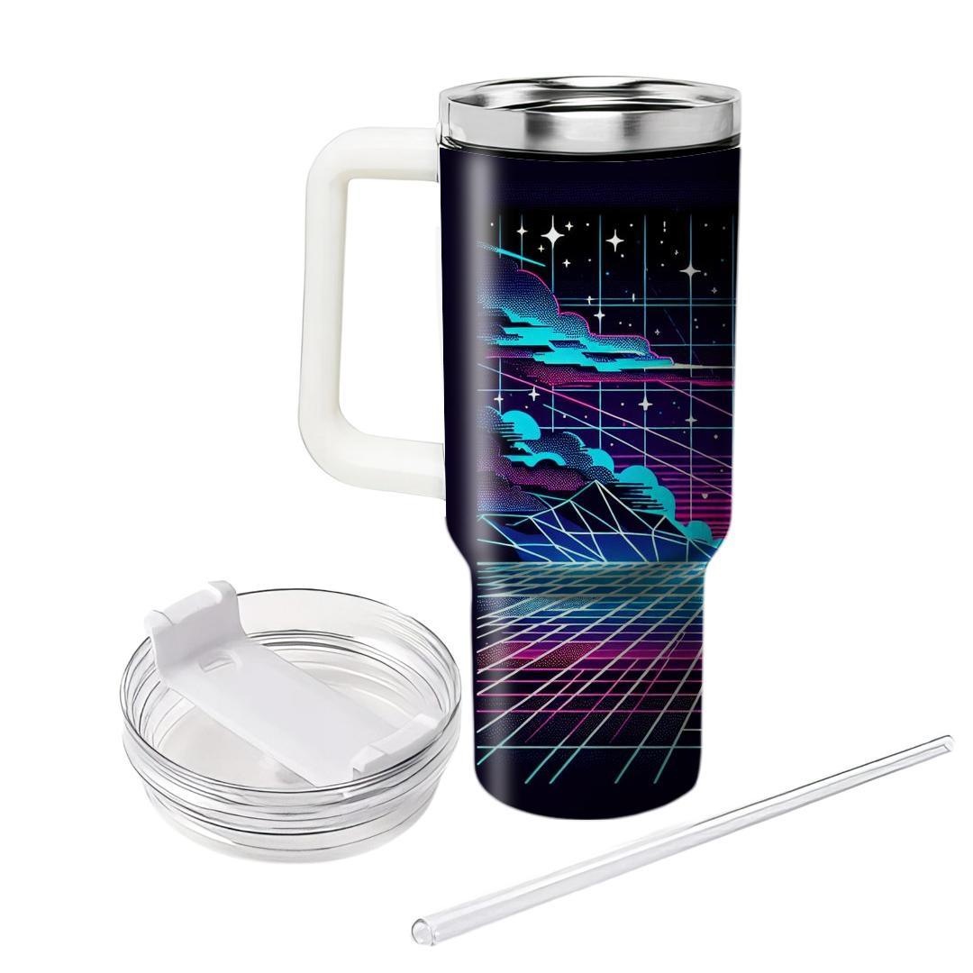 Digital Arcade Grid  Insulated Tumblers