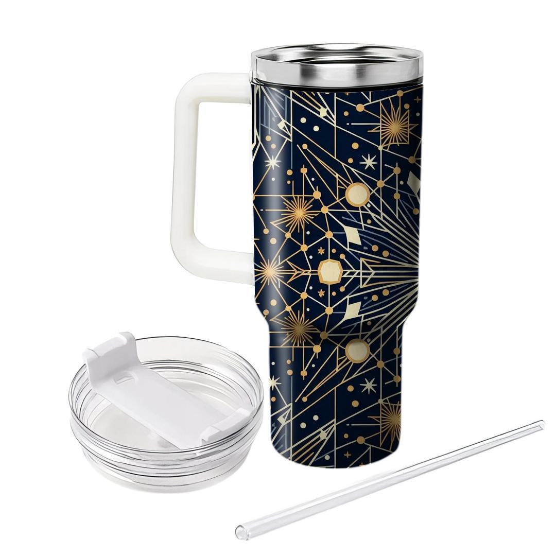 Geometric Star Trail  Tumblers For Gifts