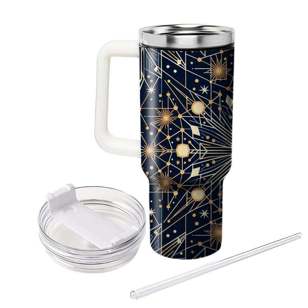 Geometric Star Trail  Tumblers For Gifts