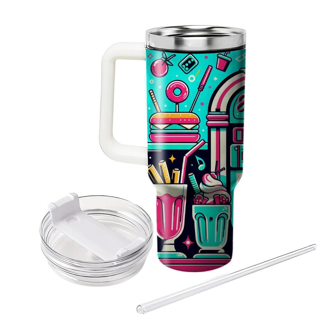 Retro Diner Vibes  Unique Tumblers