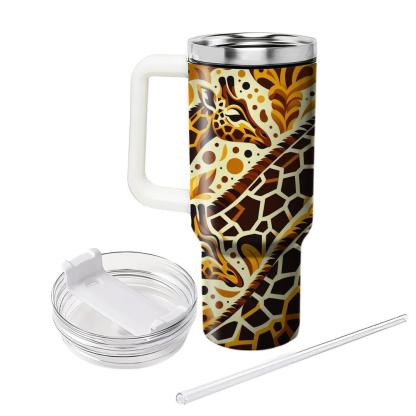 Bold Giraffe Prints  Travel Tumblers