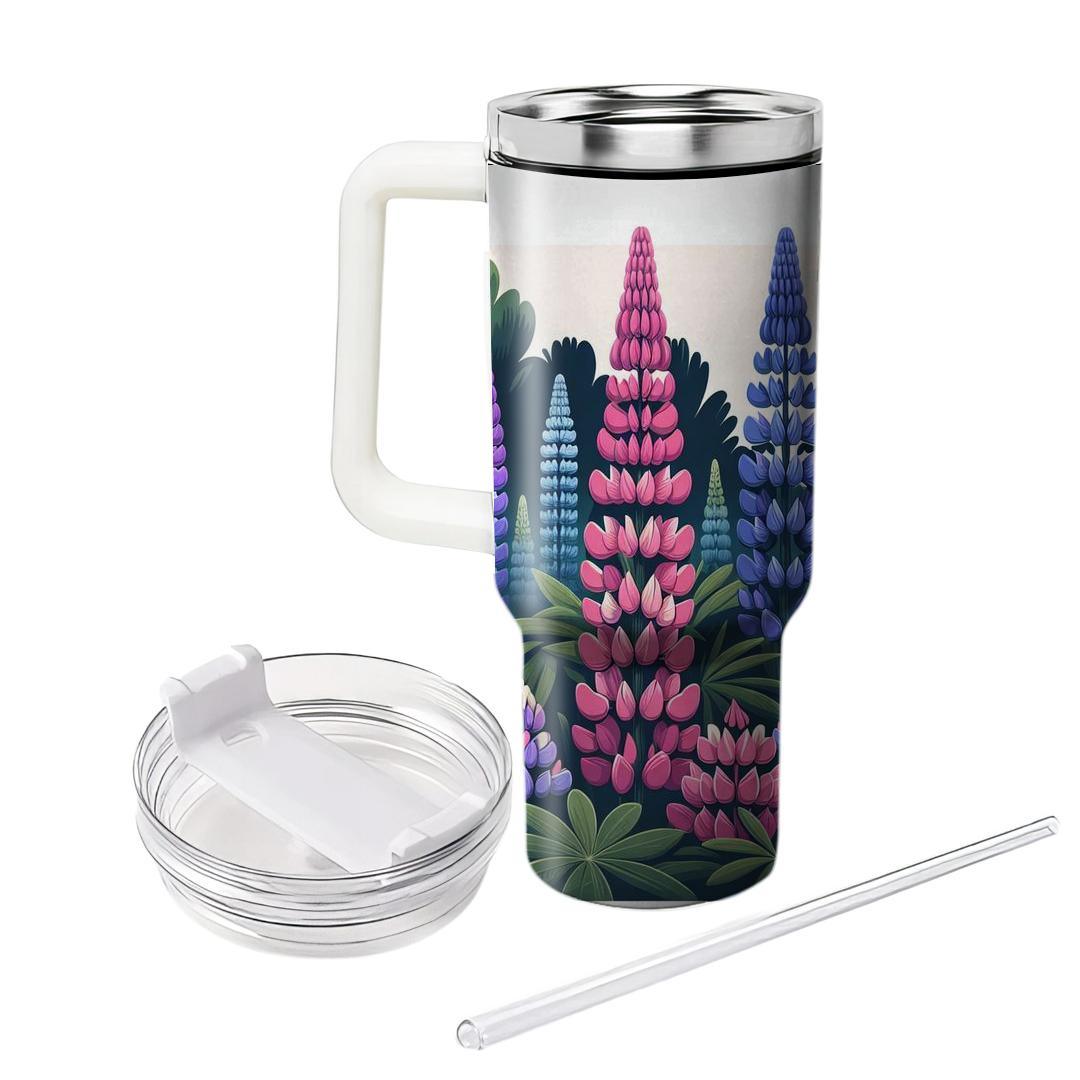 Lupine Lavender  Tumblers For Gifts