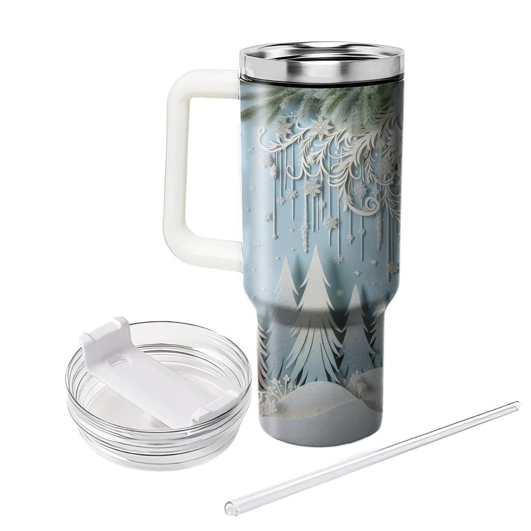 Winter Forest Whimsy  Tumbler Cups