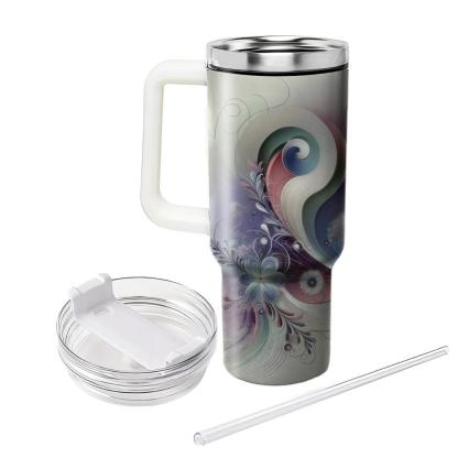 Ethereal Echoes - A Modern Spring Equinox  Tumbler Cups