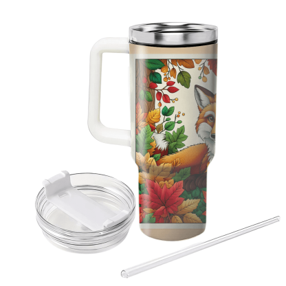 Charming Fox Woodland  Tumbler Cups