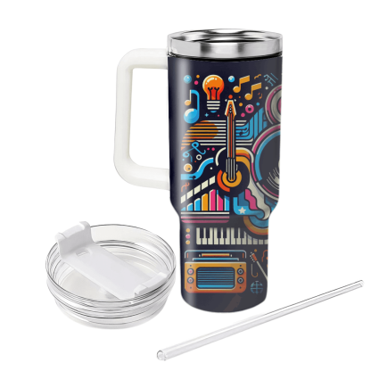 Classic Retro Music  Custom Tumblers