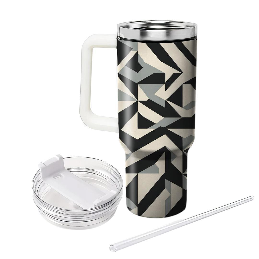 Linear Triad  Decorative Tumblers
