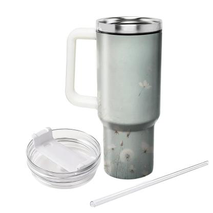 Artful Dandelion Dreams  Travel Tumblers