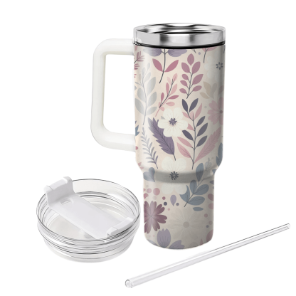 Cascading Floral Patterns  Custom Tumblers