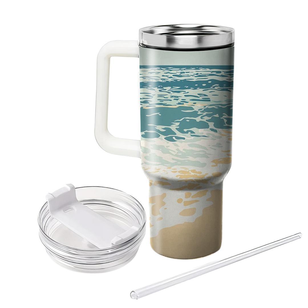 The Tides Of Love: A Mother’s Unwavering Presence Tumblers With Lids