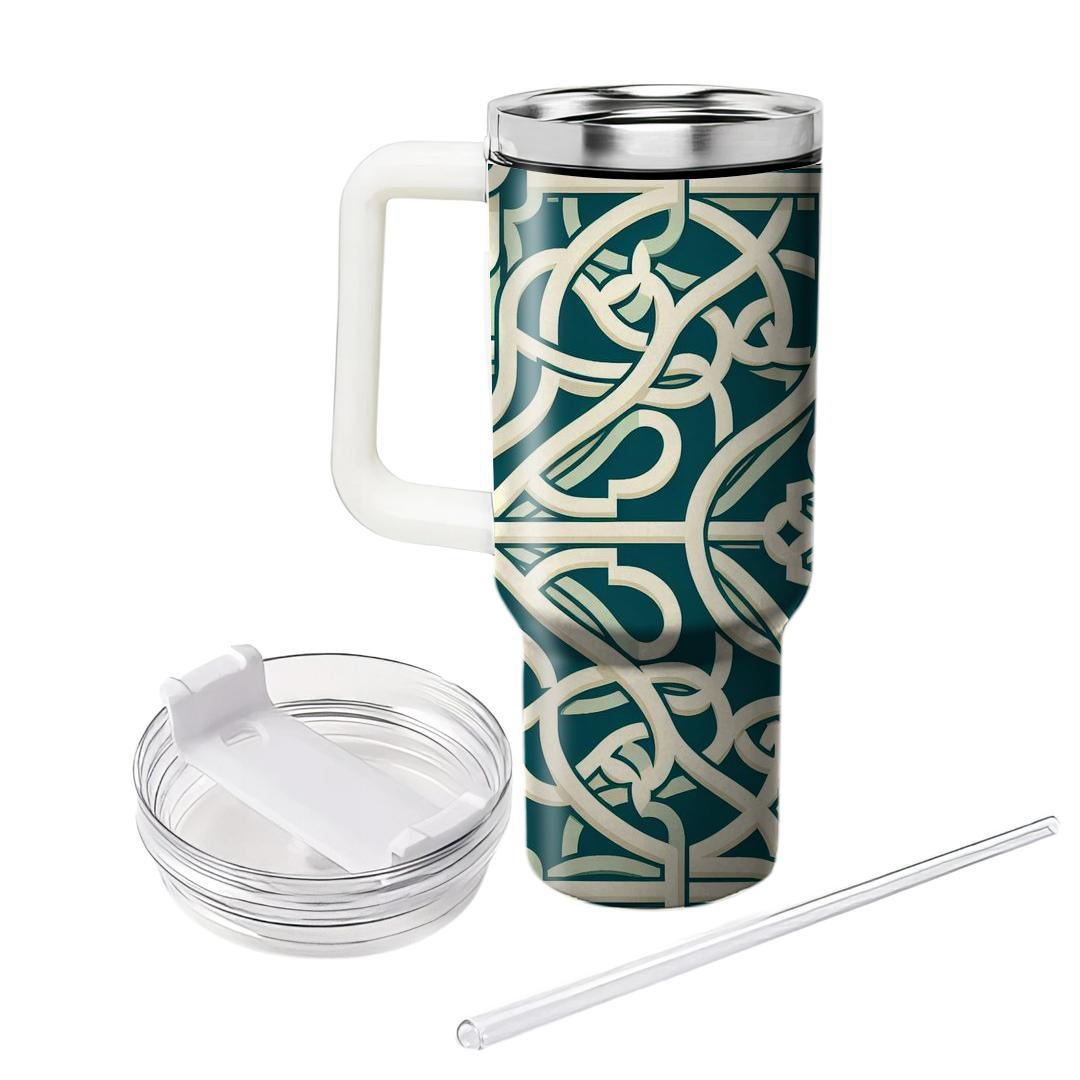 Elegant Trellis Design  Custom Tumblers