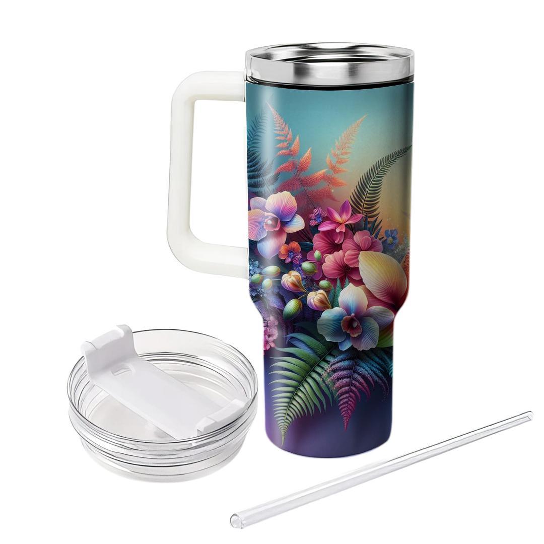 Mystical Floral Escape  Tumblers For Gifts