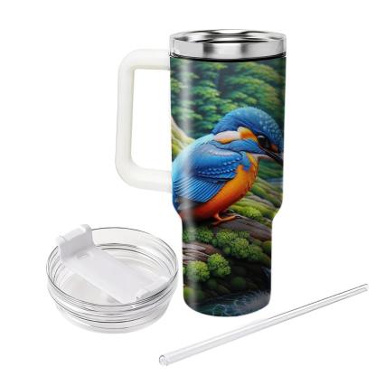 Regal Kingfisher Cascade  Travel Tumblers