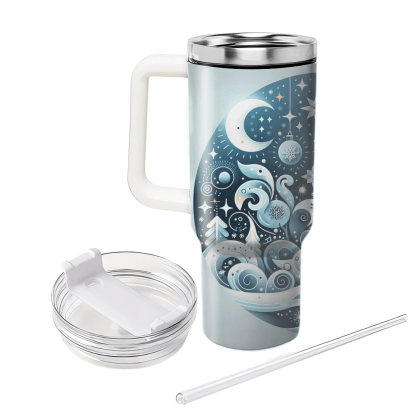 Frosted Joy - A Holiday Chill  Decorative Tumblers