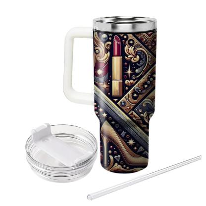 Glamorous 80s Glam  Personalized Tumblers