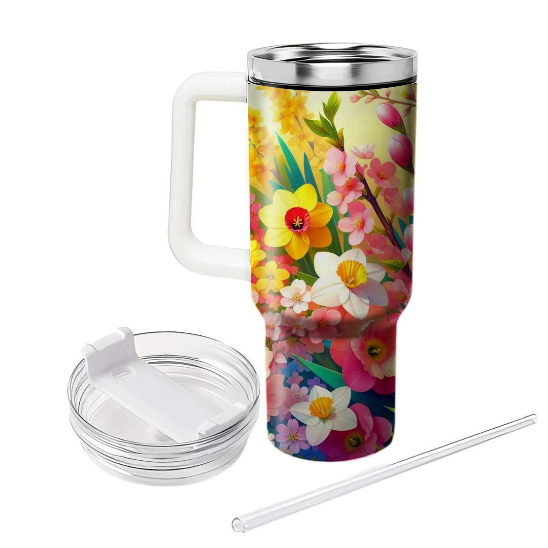 Springtime Blossom Celebration  Unique Tumblers