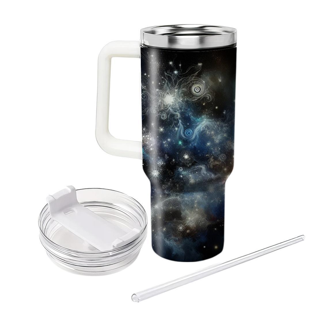 Celestial Visions - Astral New Year  Tumblers With Lids