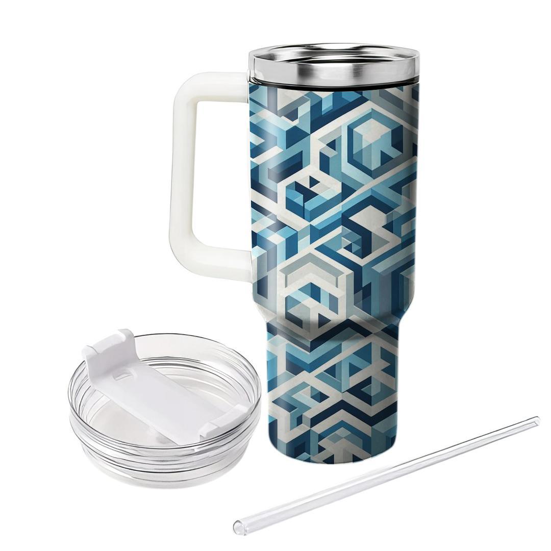 Crystal Kaleidoscope  Travel Tumblers
