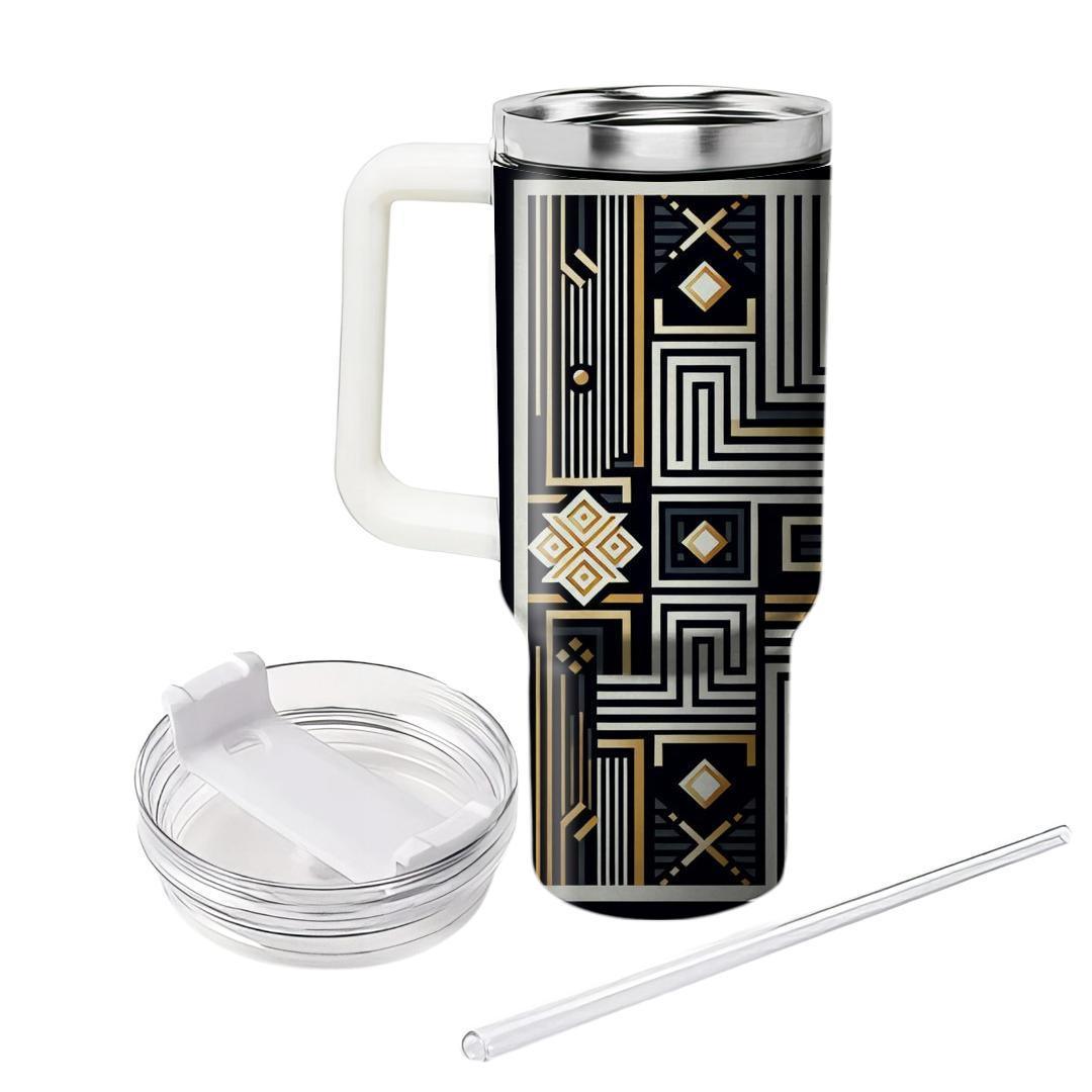 Chic Vertical Stripe  Tumblers For Gifts