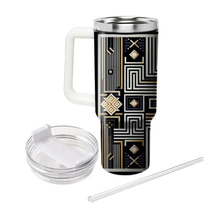 Chic Vertical Stripe  Tumblers For Gifts