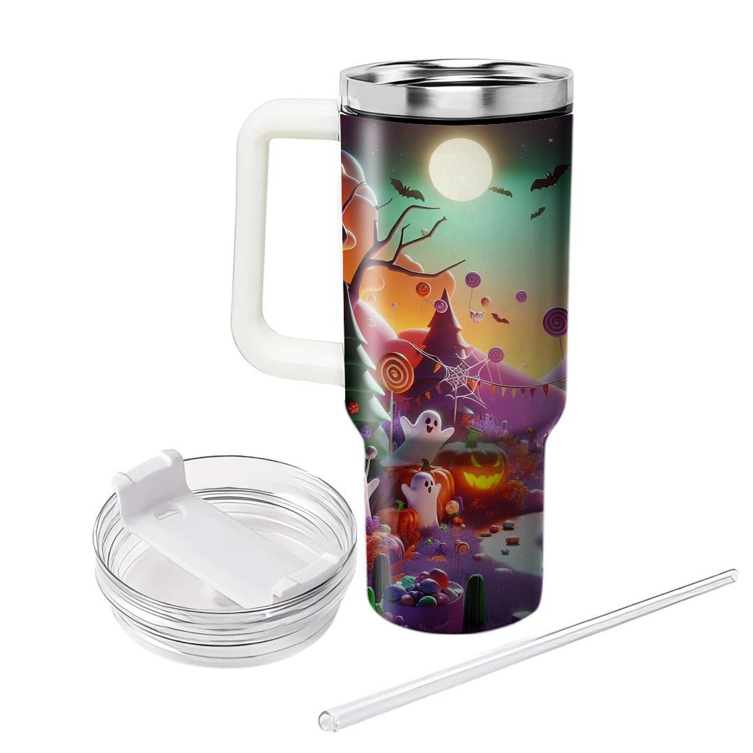 Playful Spirits - Halloween Delight  Decorative Tumblers