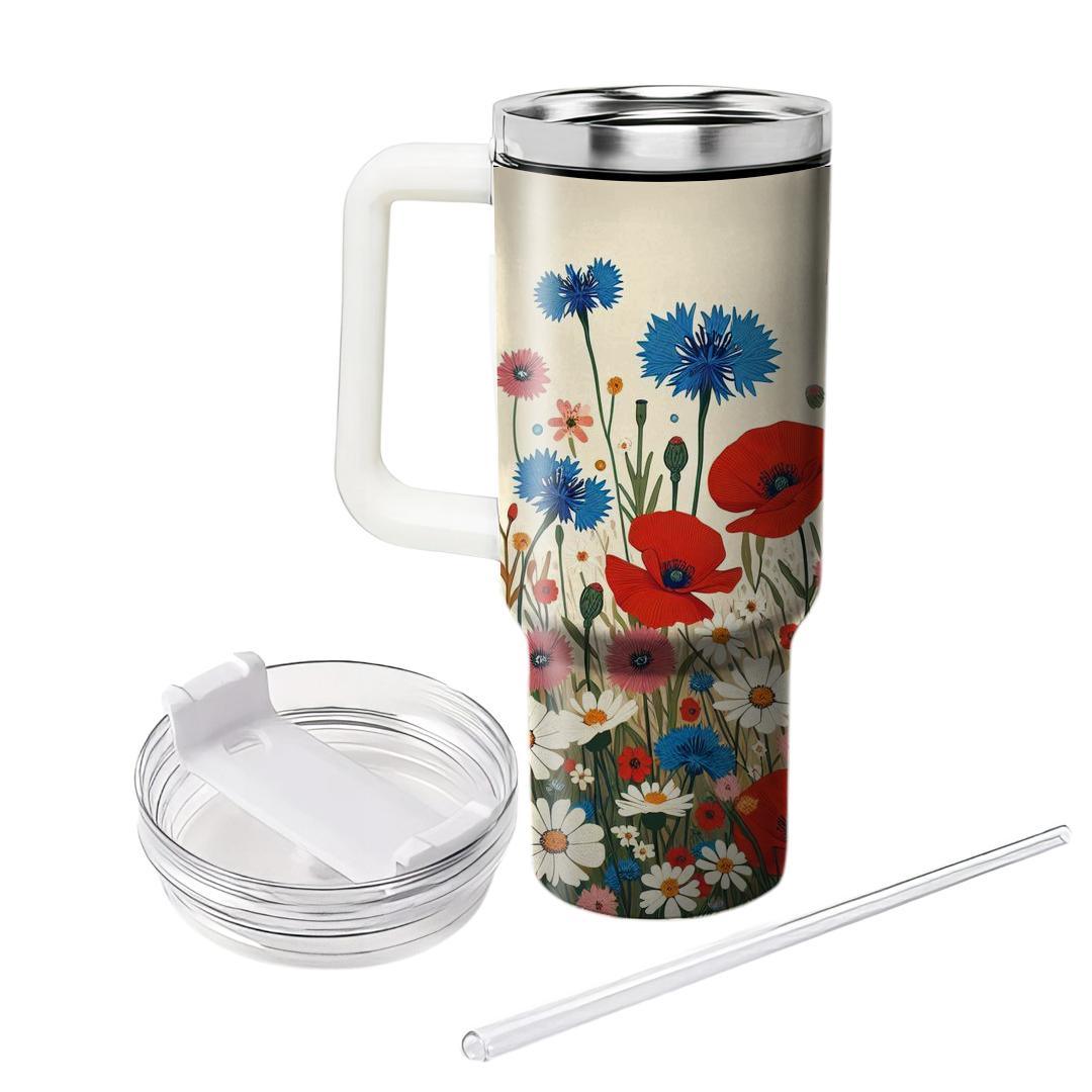 Wildflower Enchantment  Tumblers For Gifts