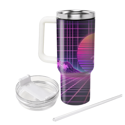 Retro Synthwave  Tumbler Cups