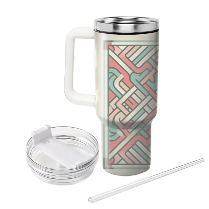 Lattice Weave Elegance  Custom Tumblers