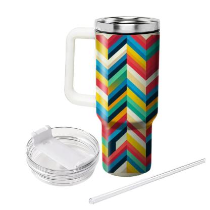 Prismatic Chevron Delight  Tumblers For Gifts