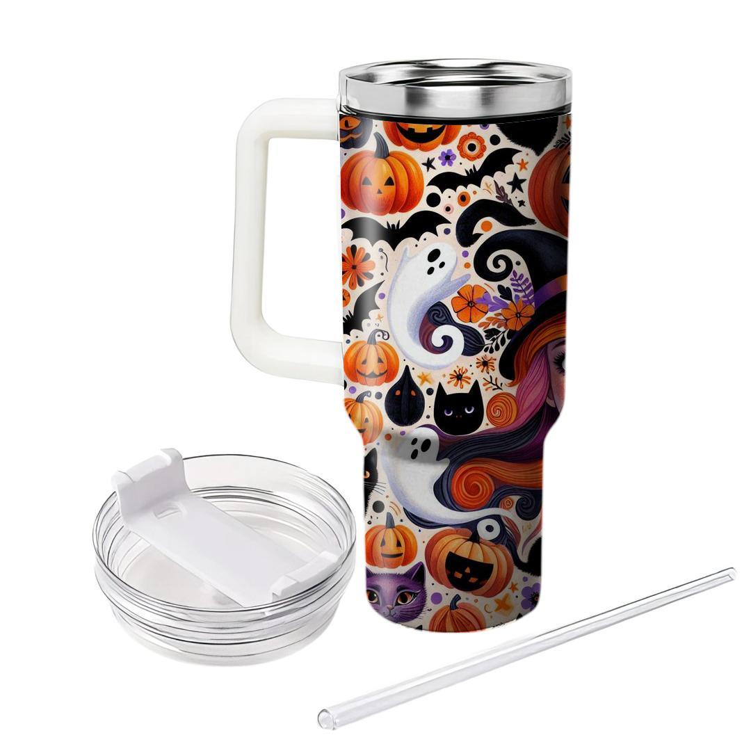 Whimsical Wonderland - Halloween  Decorative Tumblers