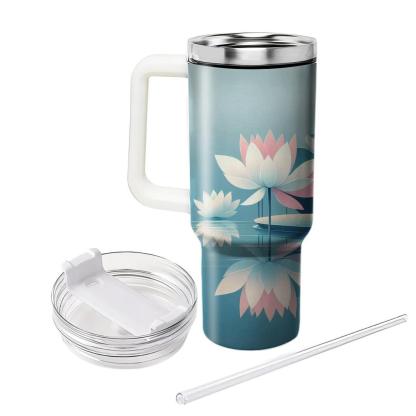 Zen Lotus Reflection  Insulated Tumblers