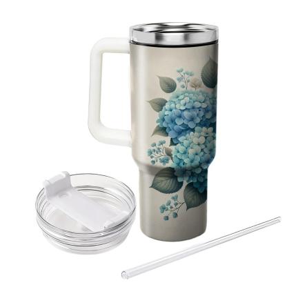 Ocean Breeze Hydrangea  Tumbler Cups
