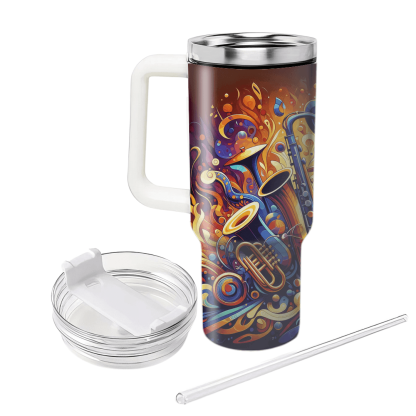 Jazzy Jazz Night  Tumbler Cups