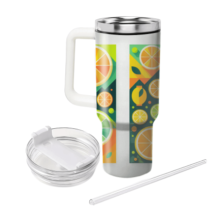 Citrus Slice Mosaic  Custom Tumblers