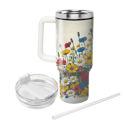Wildflower Wanderlust  Unique Tumblers
